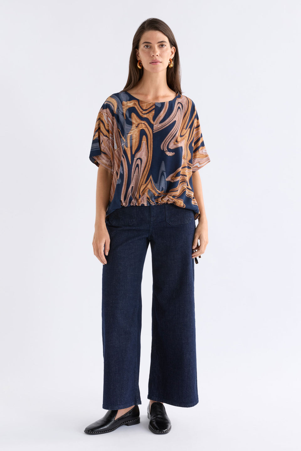 Kleur Top Brandr Print