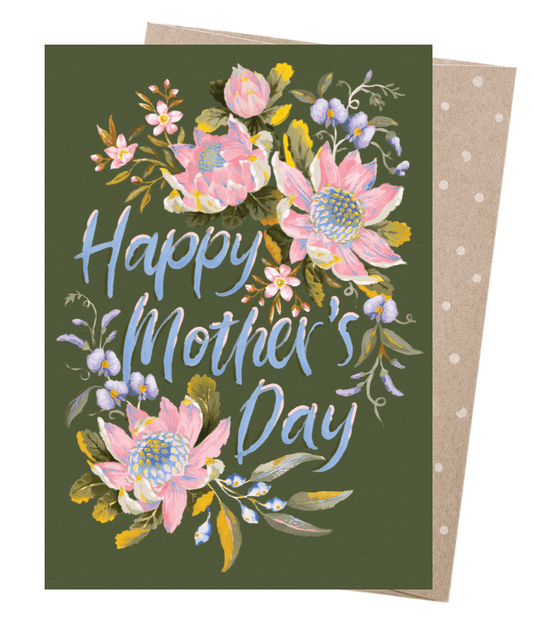 Mother’s Day Waratah Greeting Card - Earth Greetings