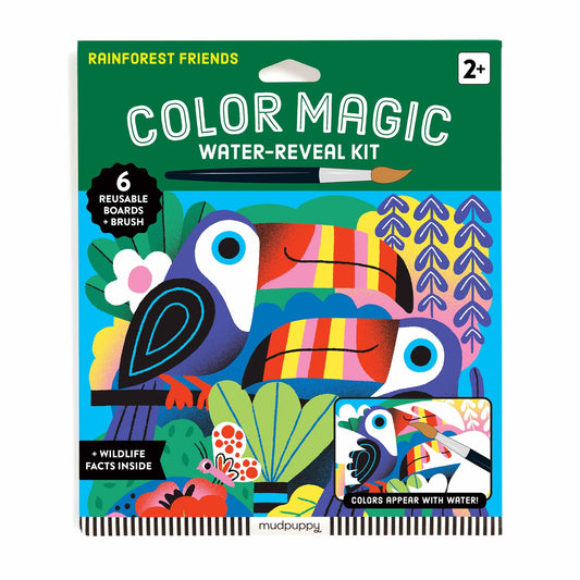 Rainforest Friends Colour Magic Water Reveal Kit