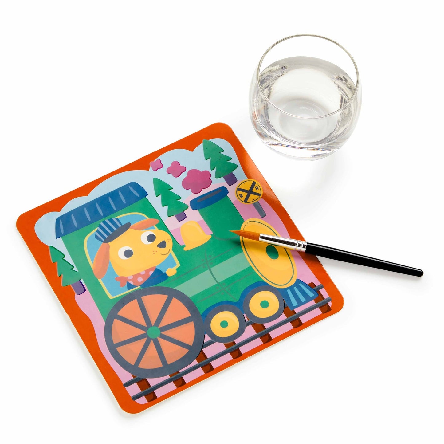 Busy Vehicles Colour Magic Water Reveal Kit