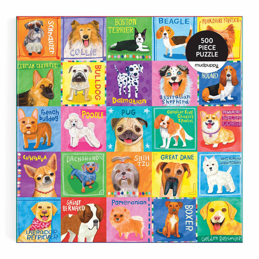 Pawsome Portraits Family Puzzle 500 Piece