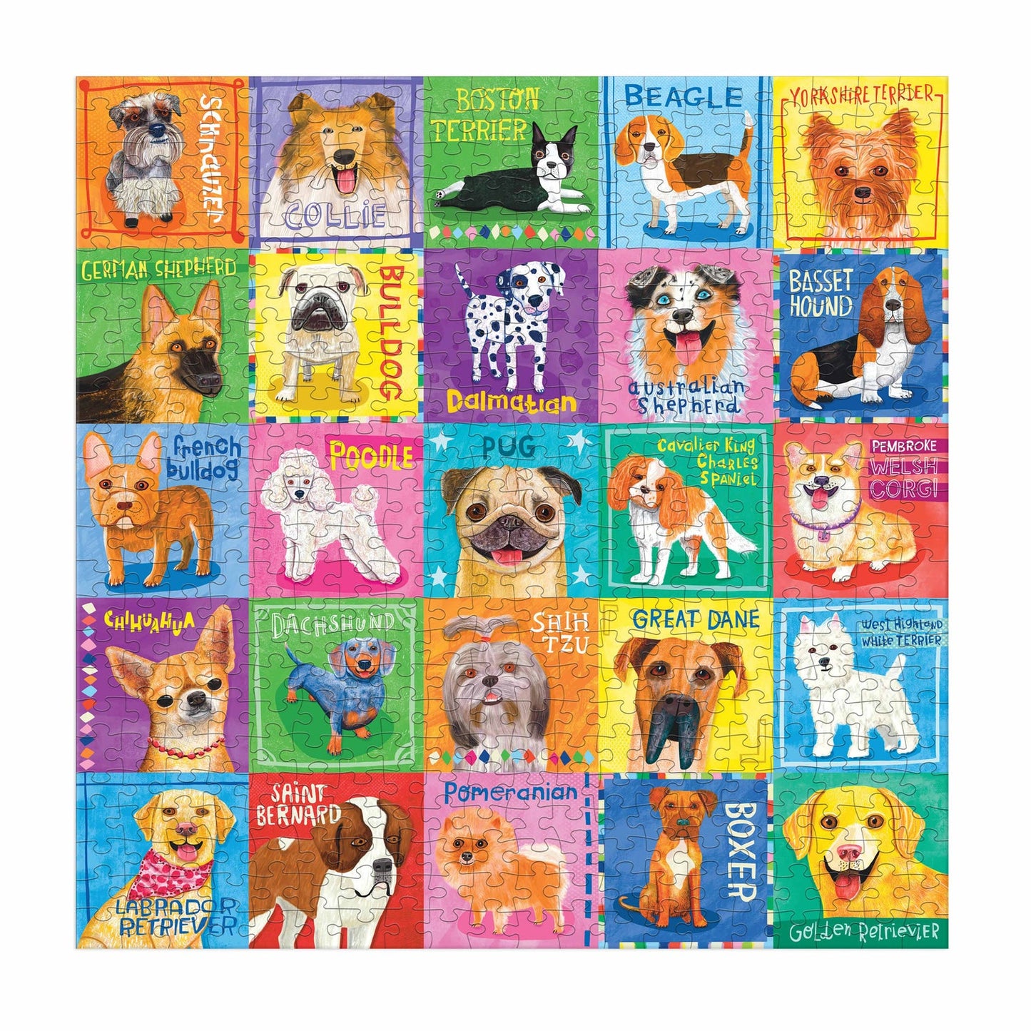 Pawsome Portraits Family Puzzle 500 Piece