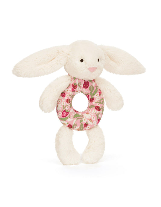 Mimi Strawberry Ring Rattle - Jellycat
