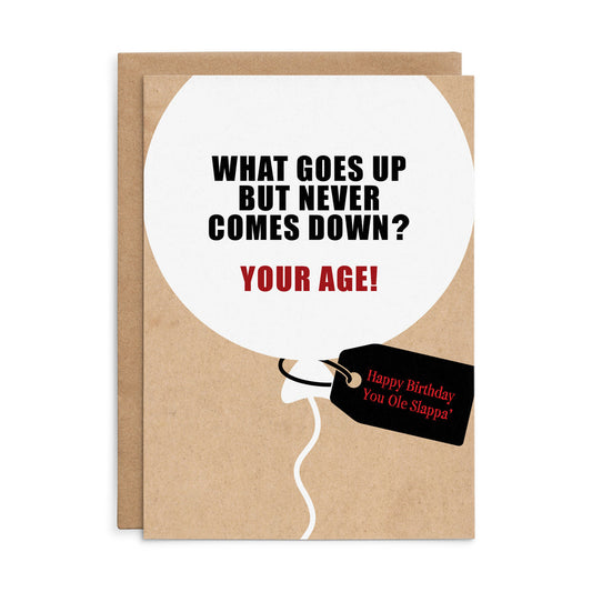 What Goes Up - Defamations Card