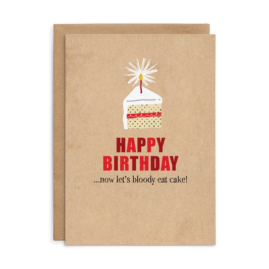 Let’s Bloody Eat Cake - Defamations Card