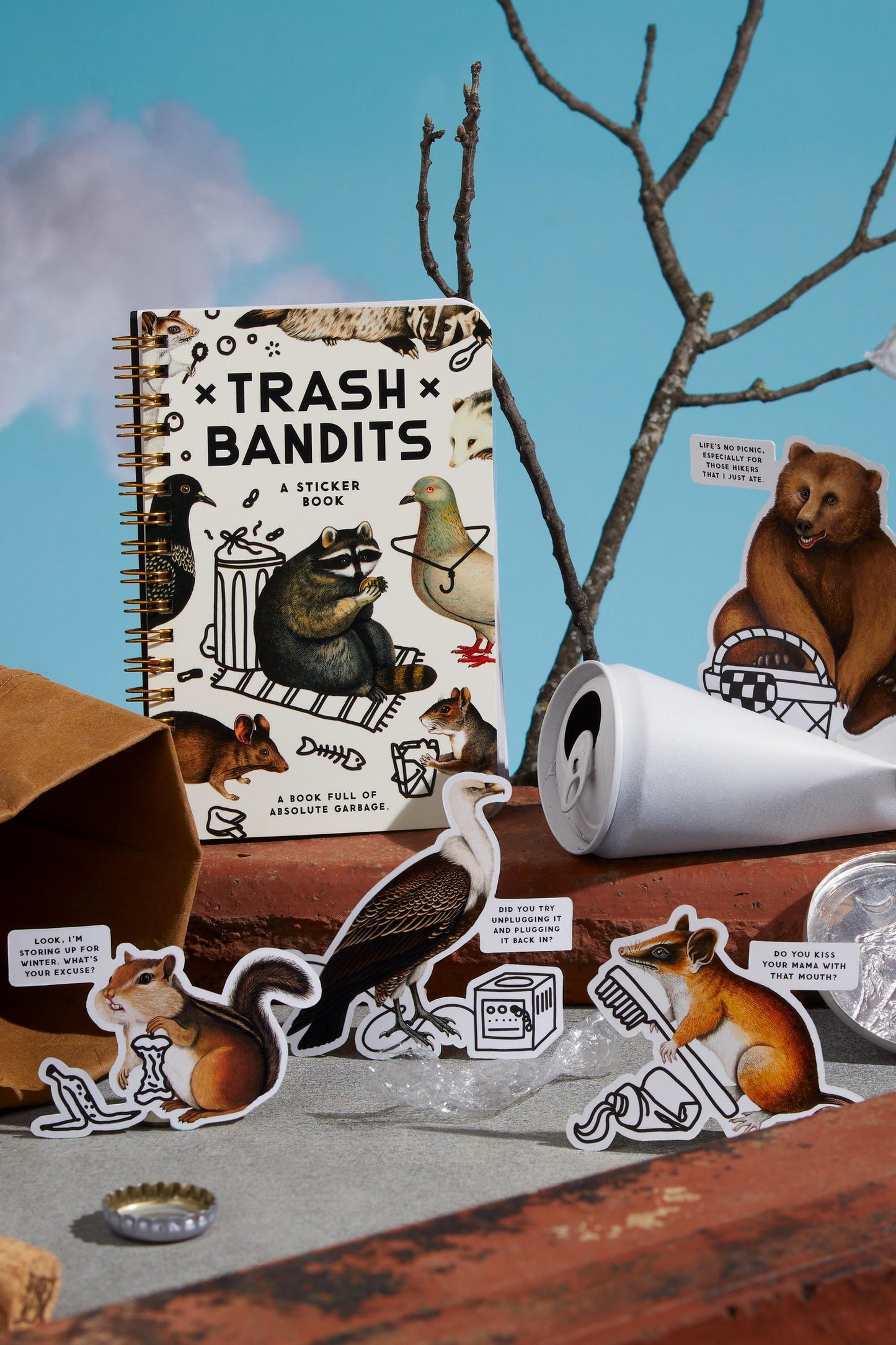 Trash Bandits (A Sticker Book)