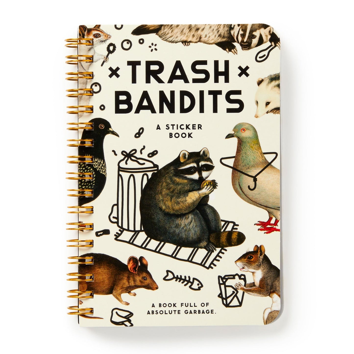 Trash Bandits (A Sticker Book)