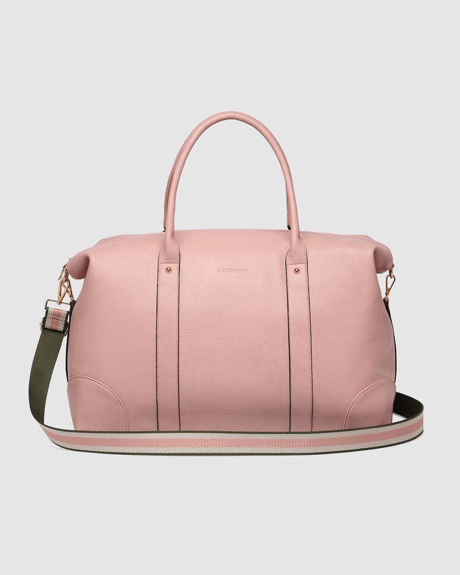 Alexis Stripe Weekender Travel Bag