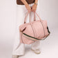 Alexis Stripe Weekender Travel Bag