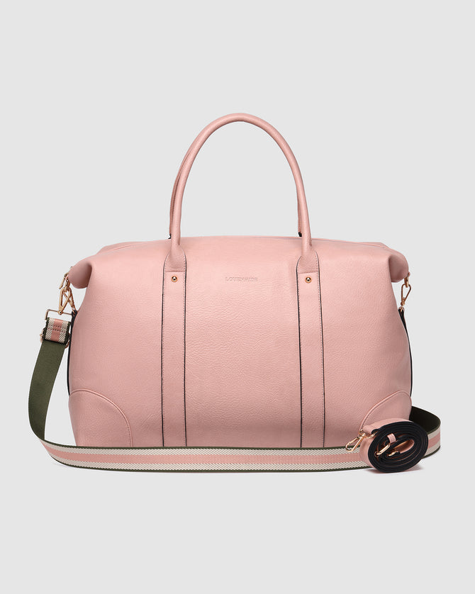 Alexis Stripe Weekender Travel Bag