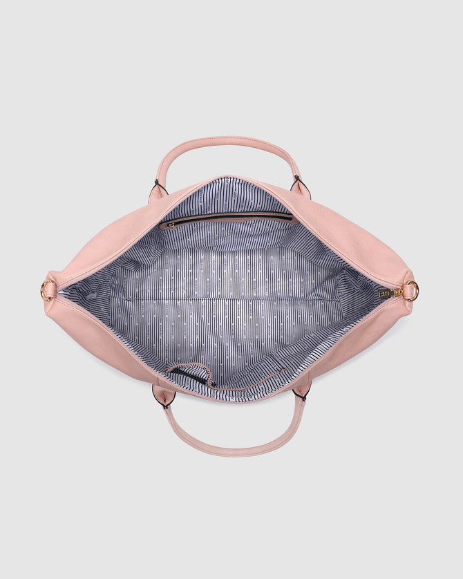 Alexis Stripe Weekender Travel Bag