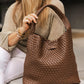 Gabby Woven Shoulder Bag