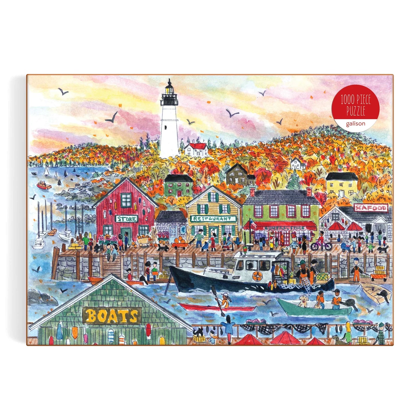 Autumn By the Sea Puzzle - 1000pc