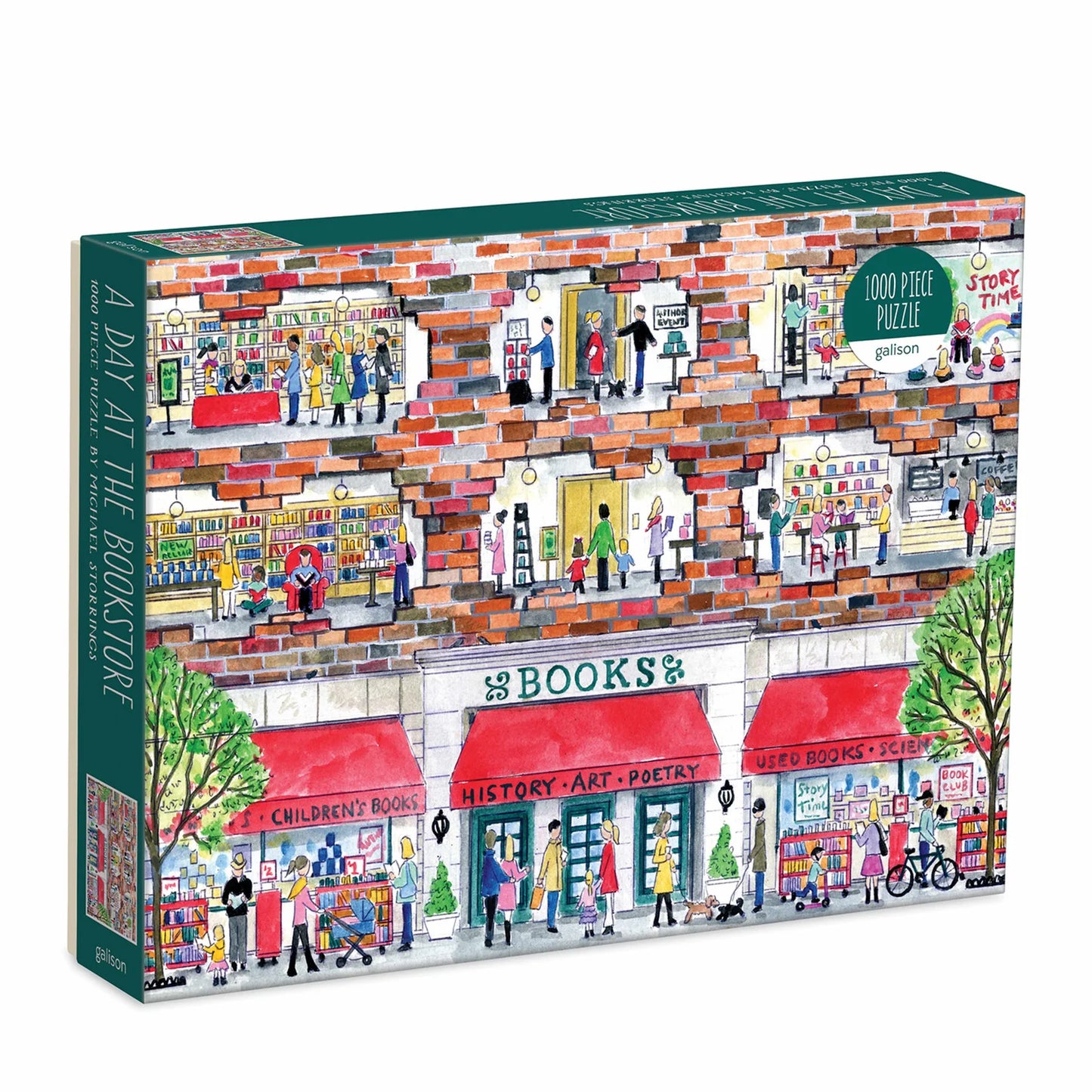 Storrings A Day at the Bookstore Puzzle - 1000pc