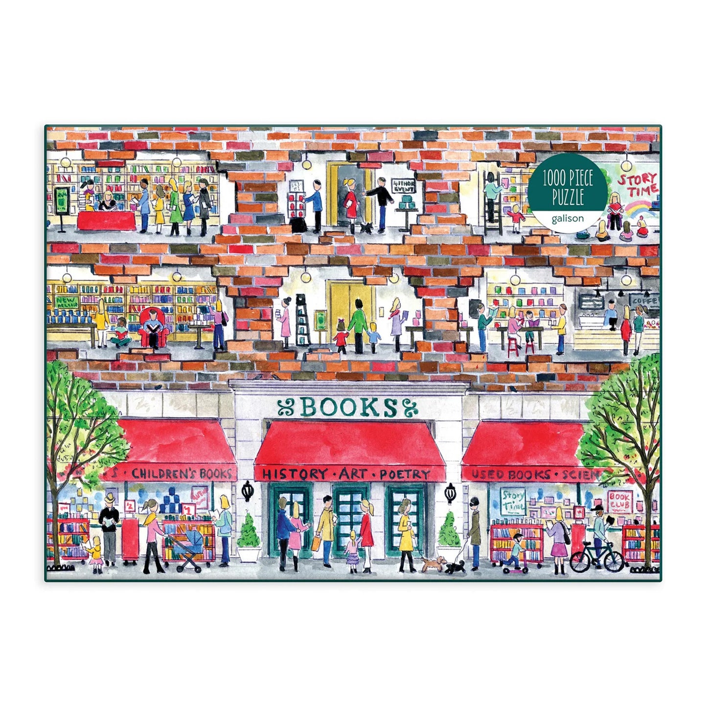 Storrings A Day at the Bookstore Puzzle - 1000pc