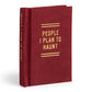 People I Plan To Haunt Tiny Diary