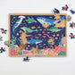 Ocean Life Wood Puzzle + Display - 100pc