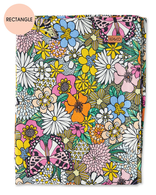 Bliss Floral Linen Tablecloth  - Kip&Co