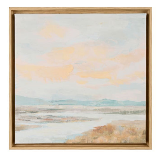Oasis Hand Painted Wall Art - Amalfi