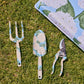 Hydrangea Blue Garden Tools And Gloves Set