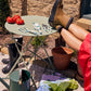 Hydrangea Blue Garden Tools And Gloves Set