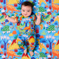 Dinosaur Roar Organic Short Sleeve Romper