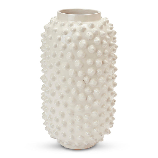 Pearl Off White Tall Vase - Madras Link