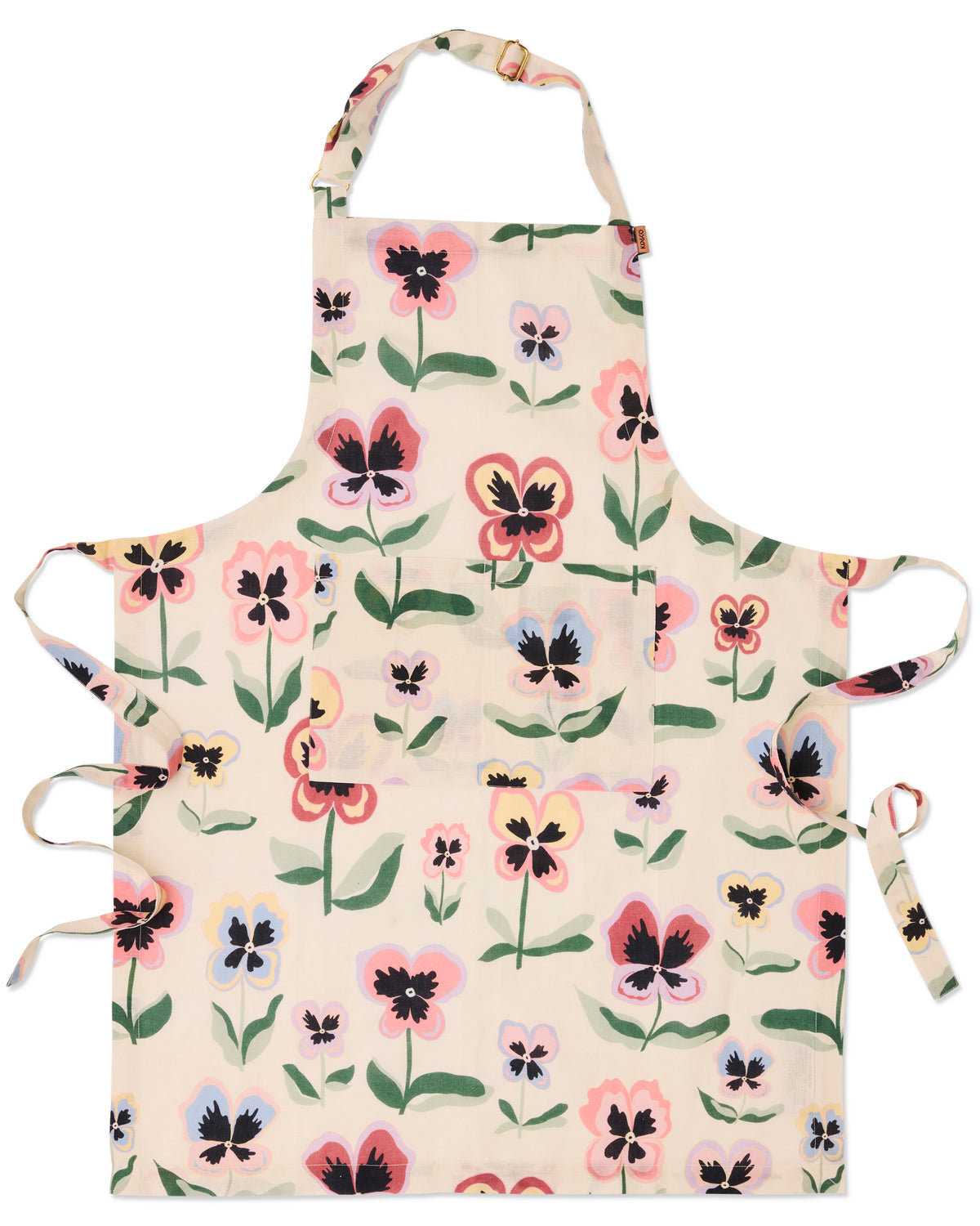 Pretty Pansy Apron