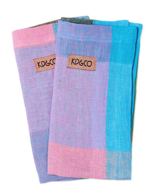Sorbet Tartan Napkin 4P Set