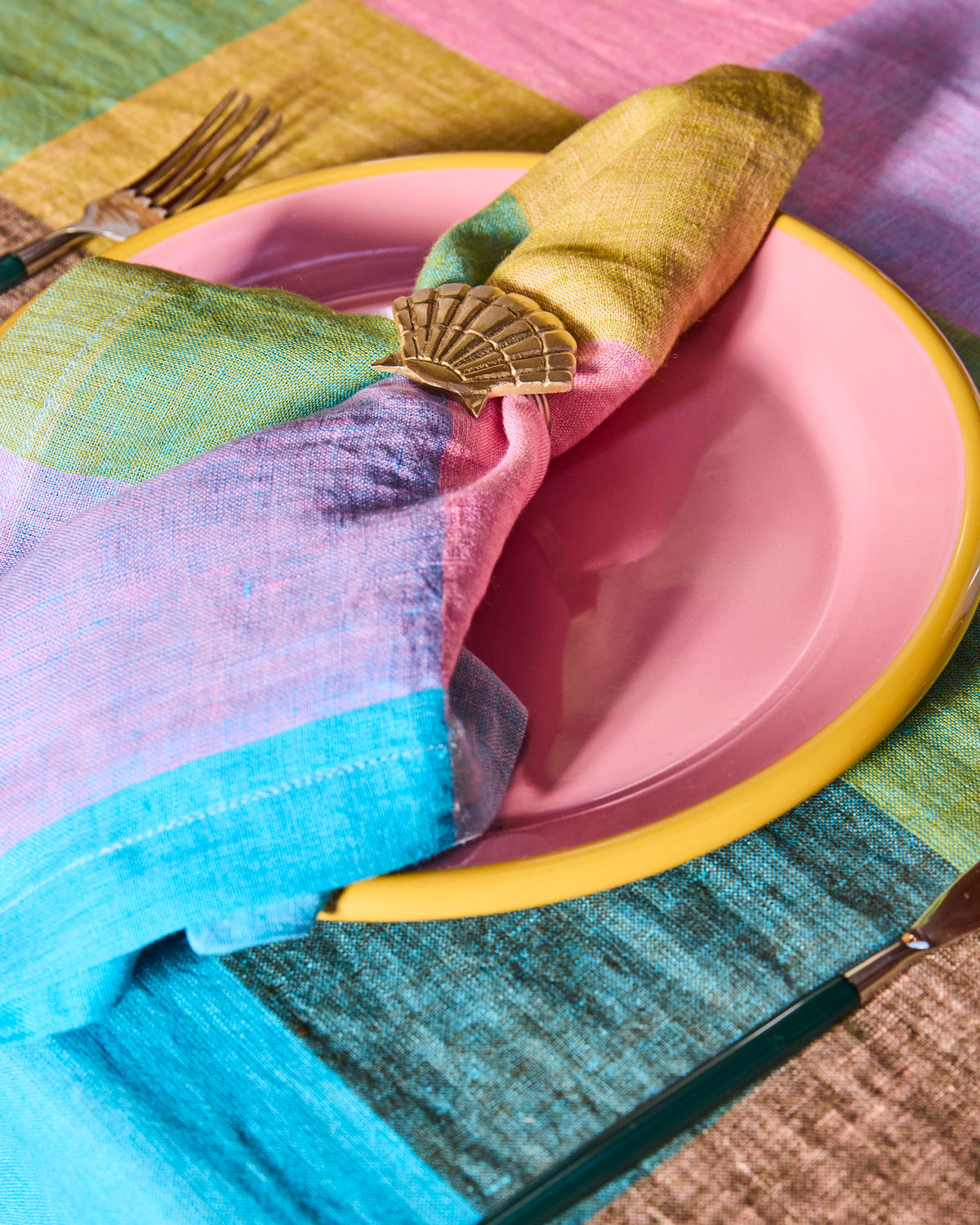 Sorbet Tartan Napkin 4P Set