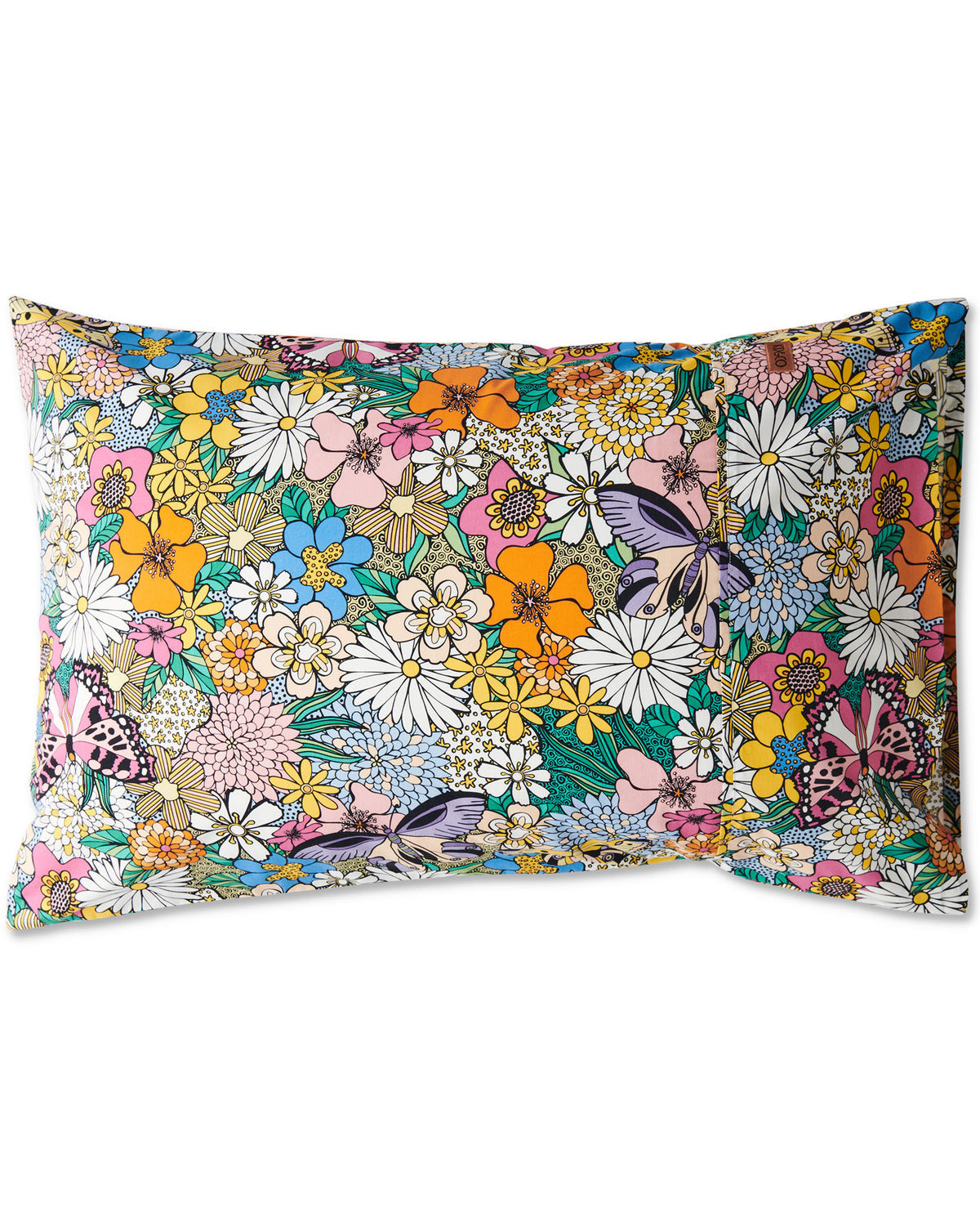 Bliss Floral Organic Cotton Pillowcase 1P Single - Kip&Co