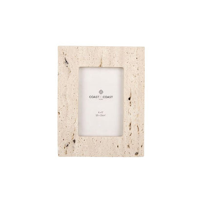 Len Travertine Frame
