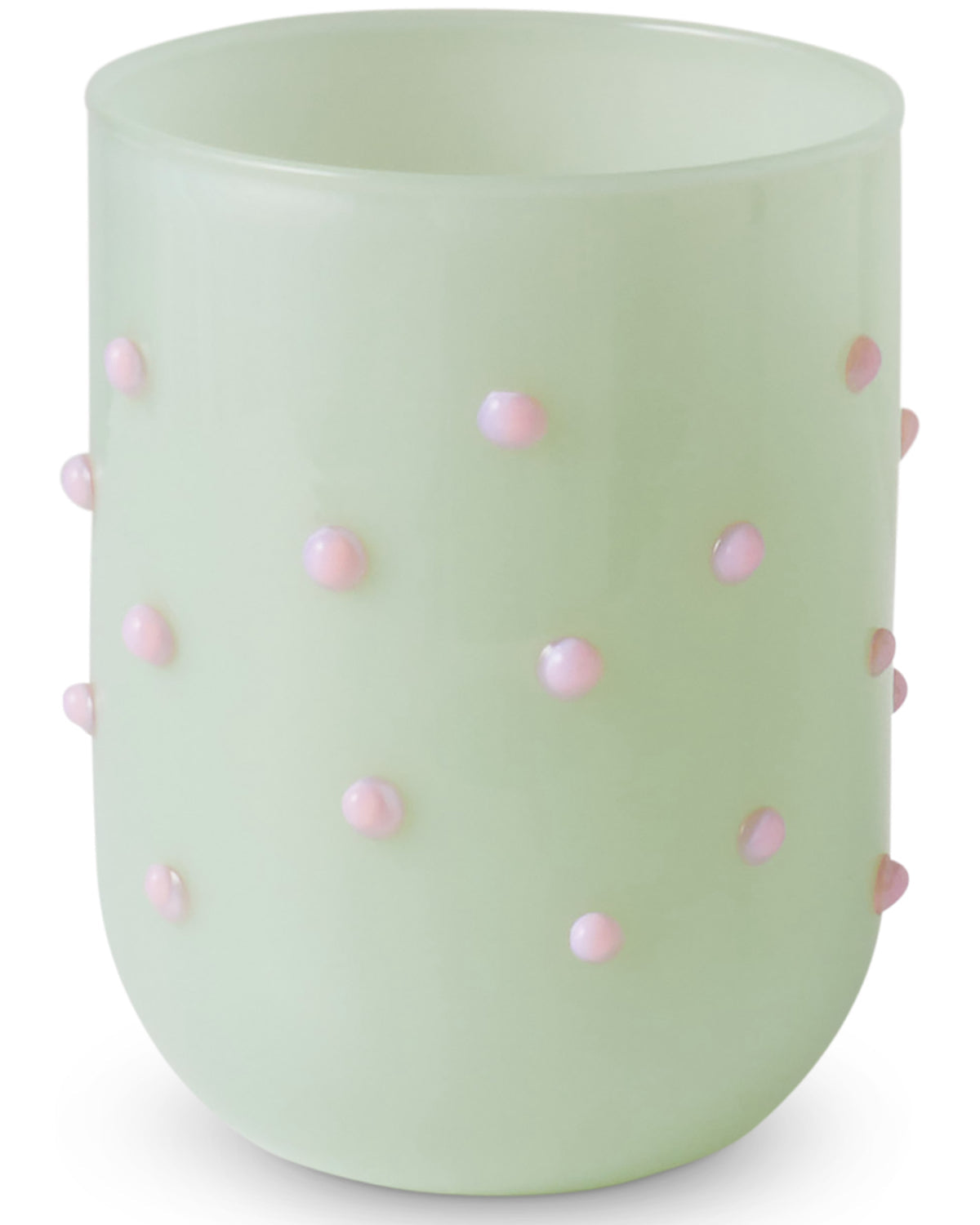 Pistachio Polkadot Short Tumbler Glass 2P SET - Kip&Co