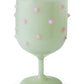 Pistachio Polkadot Wine Glass 2P SET - Kip&Co