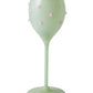 Pistachio Polkadot Champagne Glass 2P SET - Kip&Co
