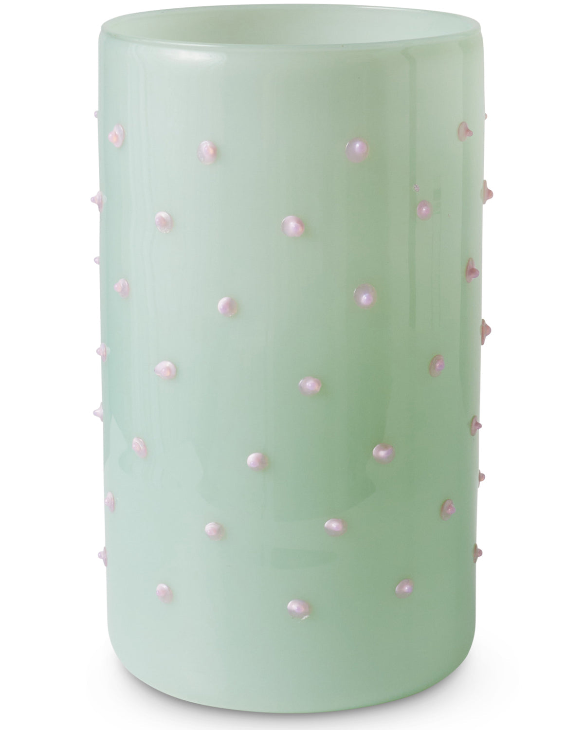 Pistachio Polkadot Vase - Kip&Co