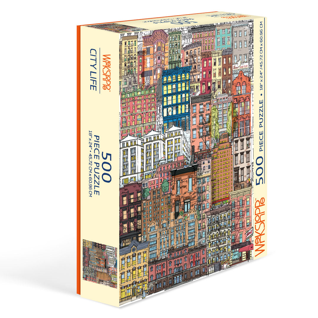 City Life 500p Puzzle - Werkshoppe