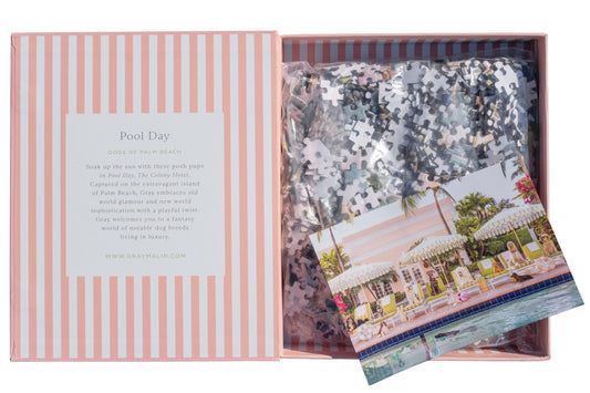 Gray Malin Palm Beach Book Puzzle 1000pc