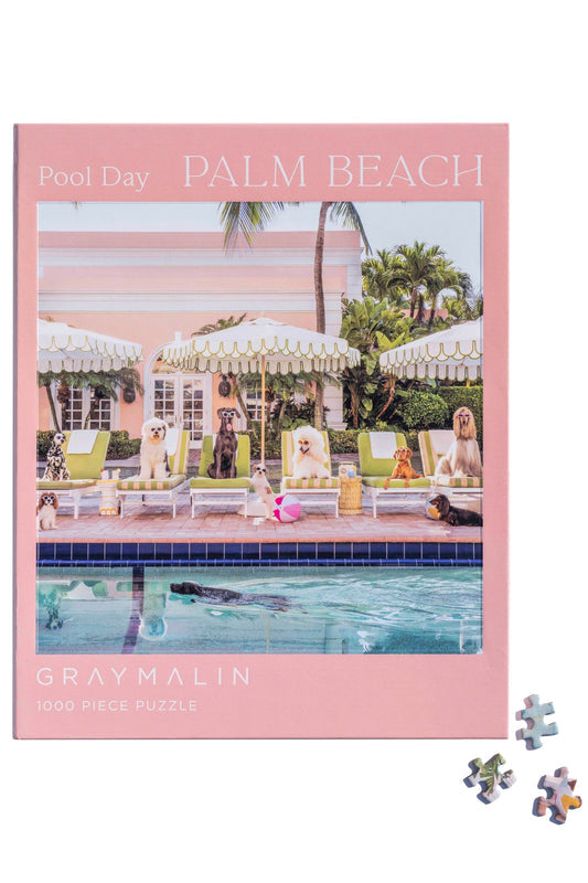 Gray Malin Palm Beach Book Puzzle 1000pc