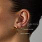 Rose Earring Gold