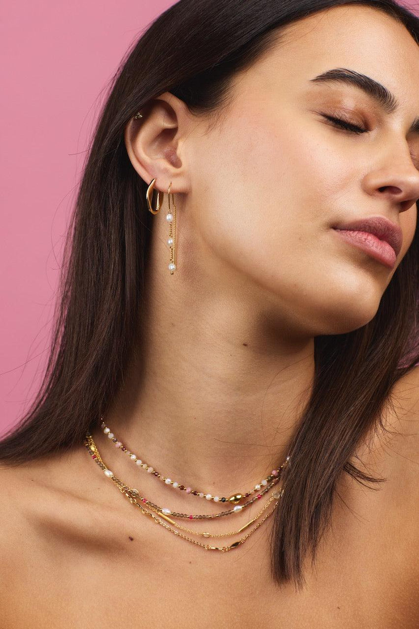 Rose Earring Gold