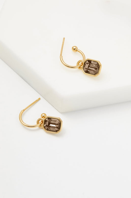Leighton Earring Chocolate
