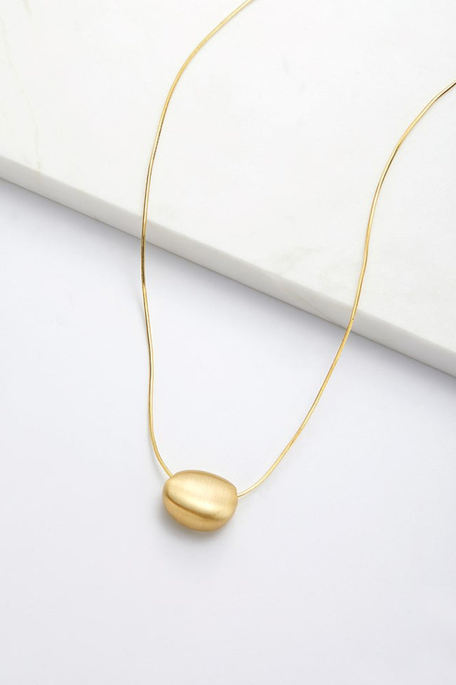 Steph Brushed Necklace