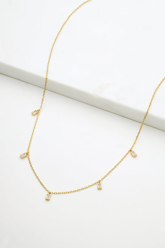 Baguette Mini Necklace
