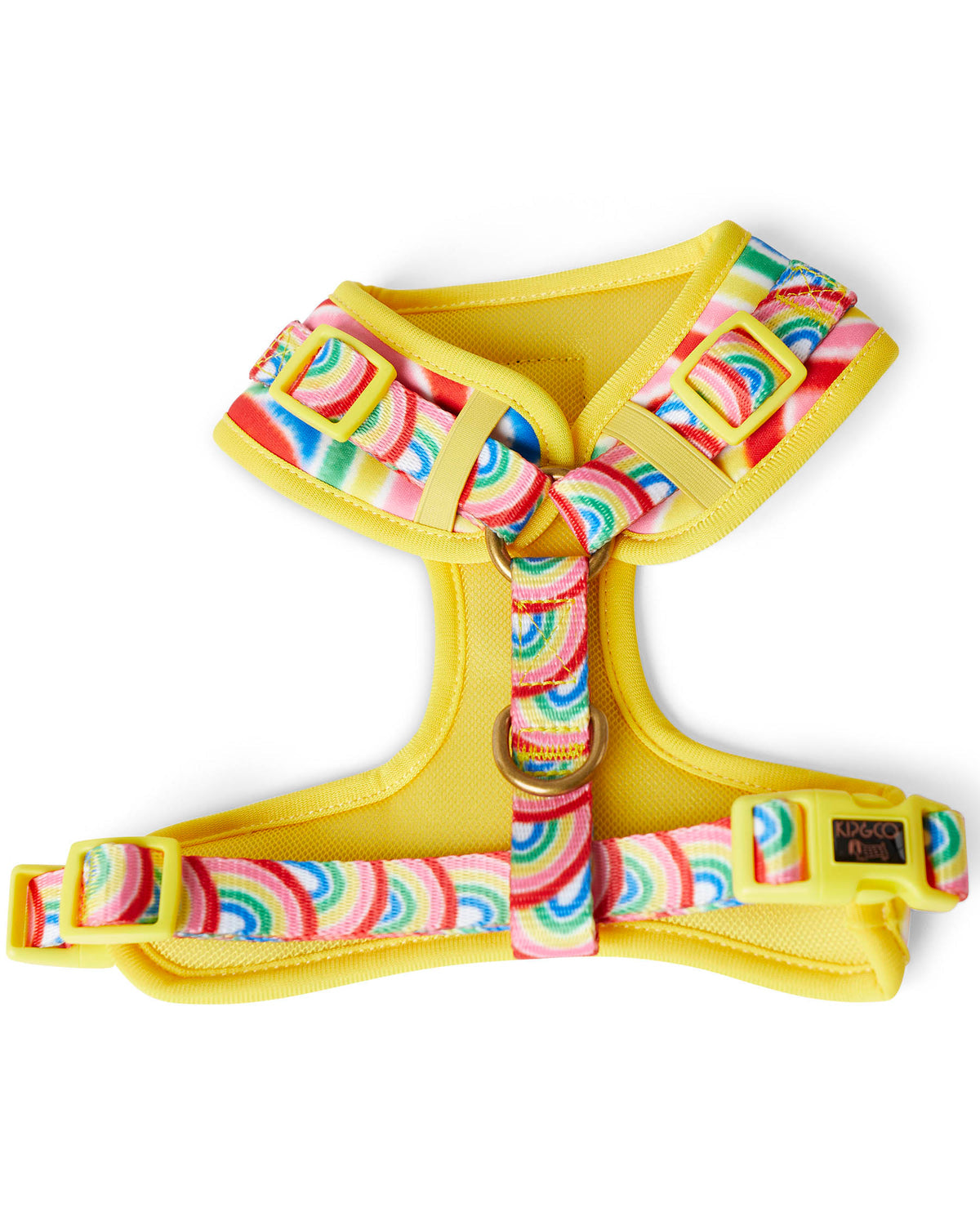 Rainbow Spray Dog Harness- Kip&Co