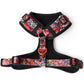 Forever Floral Black Dog Harness- Kip&Co