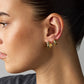 Maya Hoop Gold