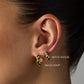 Maya Hoop Gold