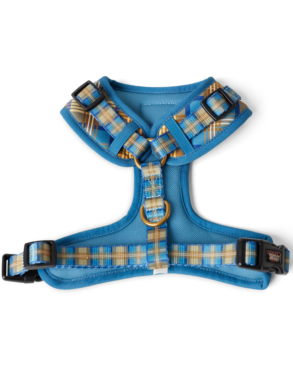 Cozy Tartan Dog Harness- Kip&Co