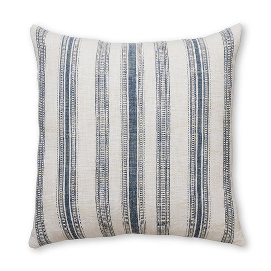 Starboard Blue Stripe Cushion - Madras Link